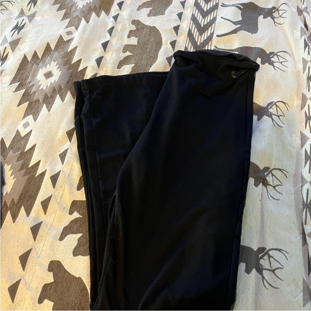 Active USA Jet Black Leggings